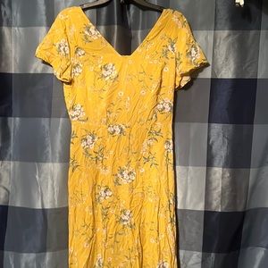 Yellow sundress